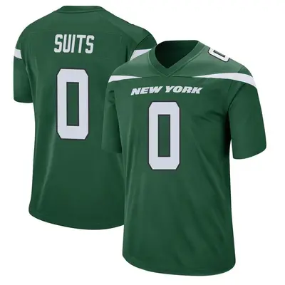 Men's Game Colby Suits New York Jets Green Gotham Jersey