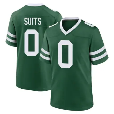 Men's Game Colby Suits New York Jets Green Legacy Jersey