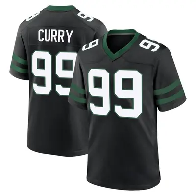 Men's Game Vinny Curry New York Jets Black Legacy Alternate Jersey