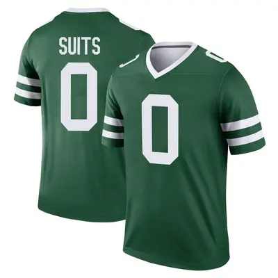 Men's Legend Colby Suits New York Jets Green Legacy Jersey