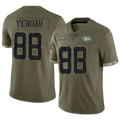 Kenny Yeboah Jersey, Kenny Yeboah Game & Limited Jets Jerseys