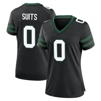 Women's Game Colby Suits New York Jets Black Legacy Alternate Jersey