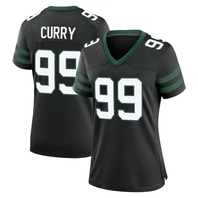 Women's Game Vinny Curry New York Jets Black Legacy Alternate Jersey