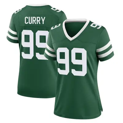 Women's Game Vinny Curry New York Jets Green Legacy Jersey