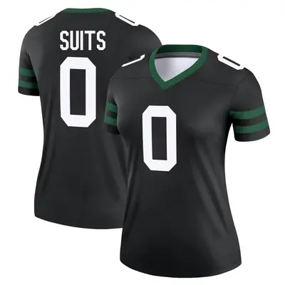 Women's Legend Colby Suits New York Jets Black Legacy Jersey