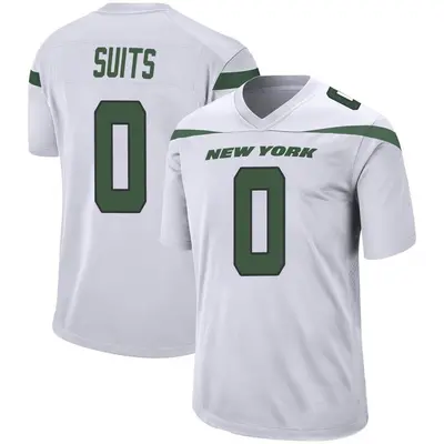 Youth Game Colby Suits New York Jets White Spotlight Jersey