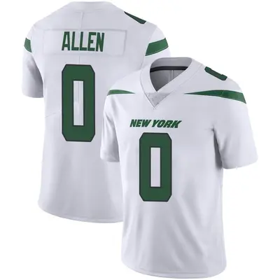 Youth Limited Braelon Allen New York Jets White Spotlight Vapor Jersey